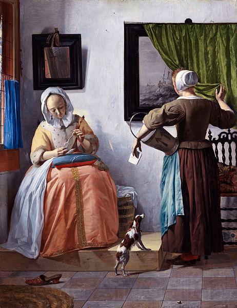 Gabriel Metsu Woman Reading a Letter France oil painting art